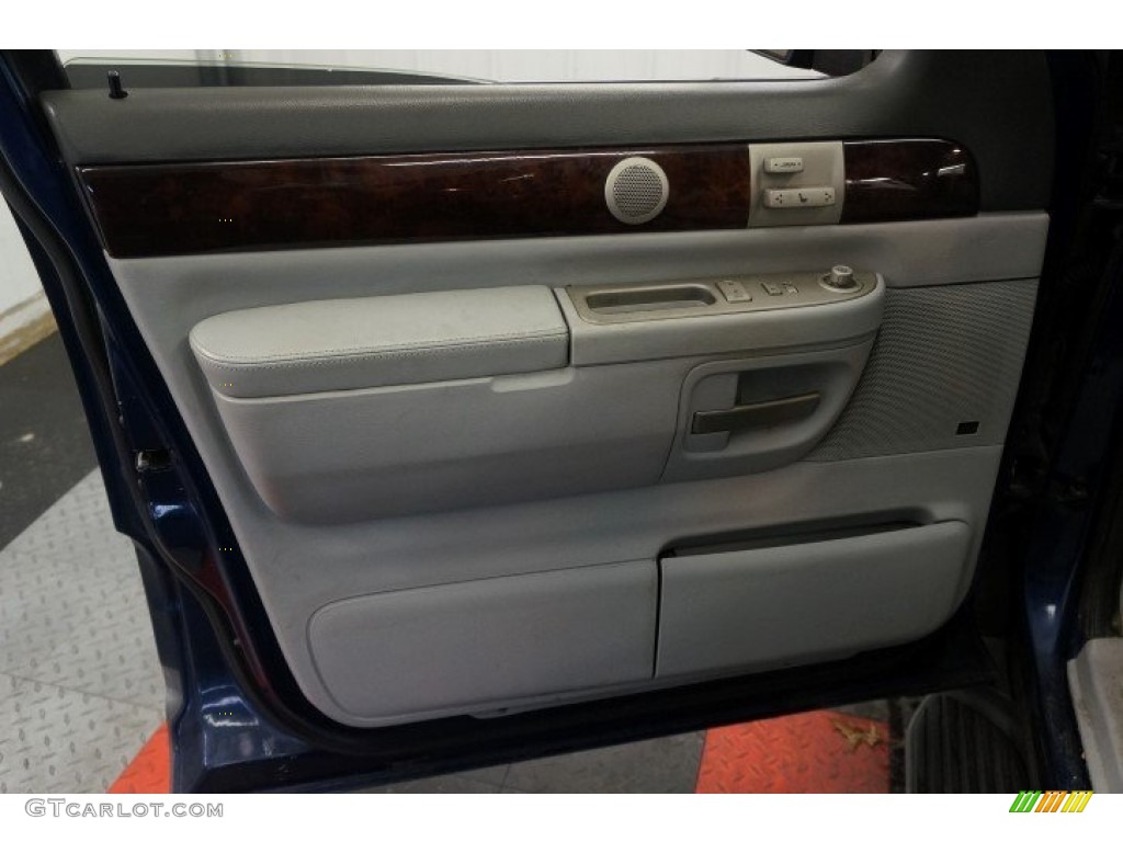 2005 Aviator Luxury AWD - Dark Blue Pearl Metallic / Dove Grey photo #12