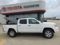 Super White - Tacoma V6 TRD Double Cab 4x4 Photo No. 2