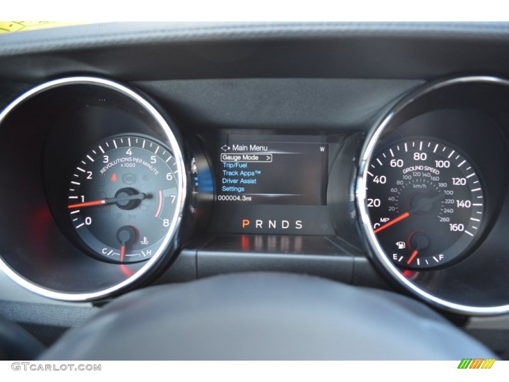 2015 Mustang EcoBoost Premium Coupe - Black / Ceramic photo #19