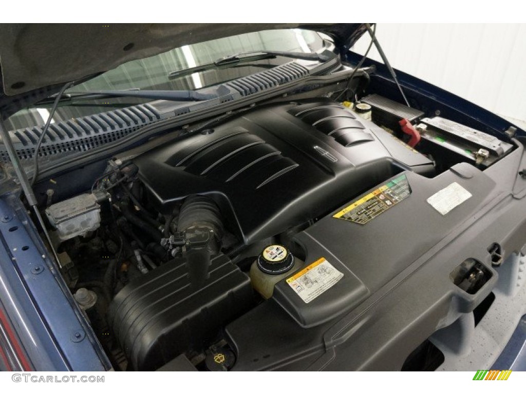 2005 Aviator Luxury AWD - Dark Blue Pearl Metallic / Dove Grey photo #37