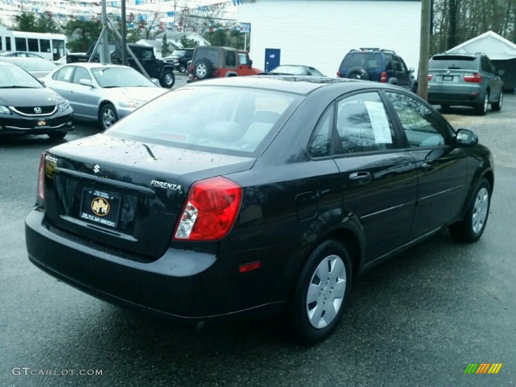 2008 Forenza  - Fantasy Black Metallic / Grey photo #14