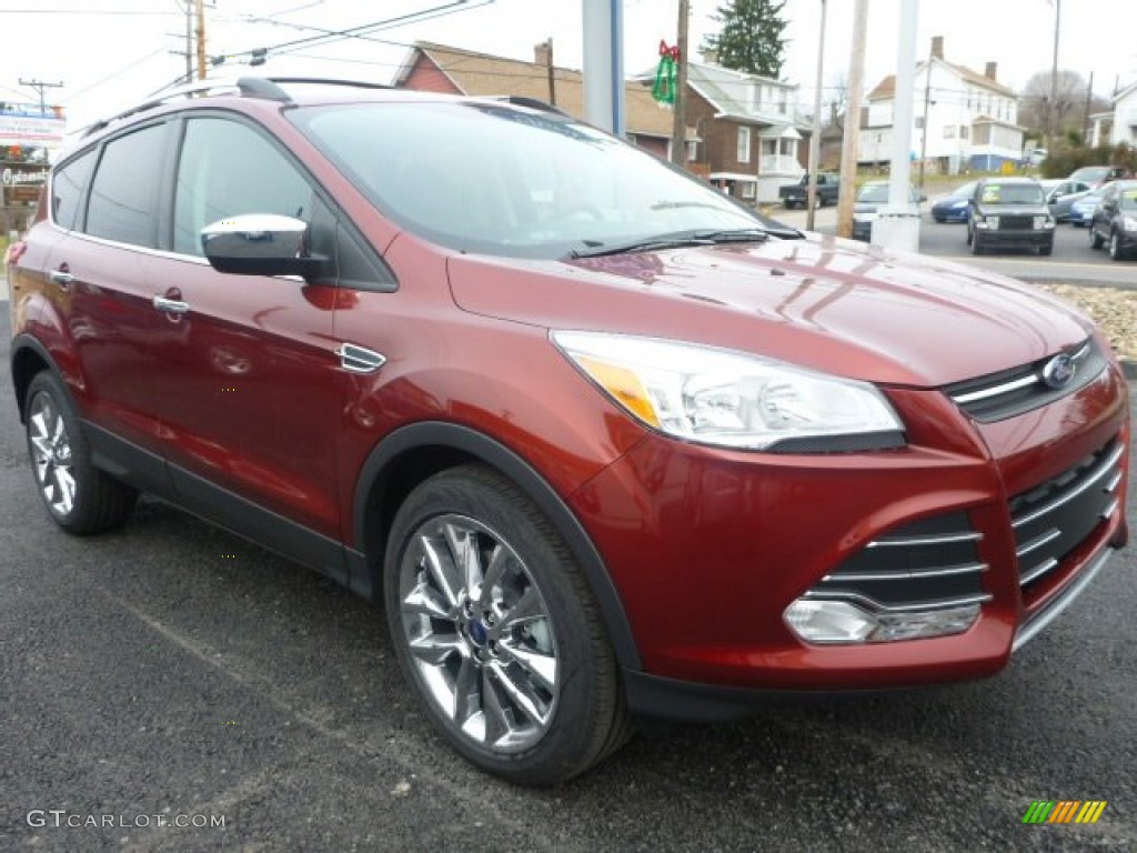 2015 Escape SE 4WD - Sunset Metallic / Charcoal Black photo #8