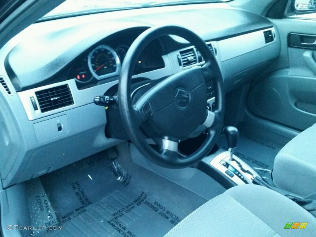 2008 Forenza  - Fantasy Black Metallic / Grey photo #23