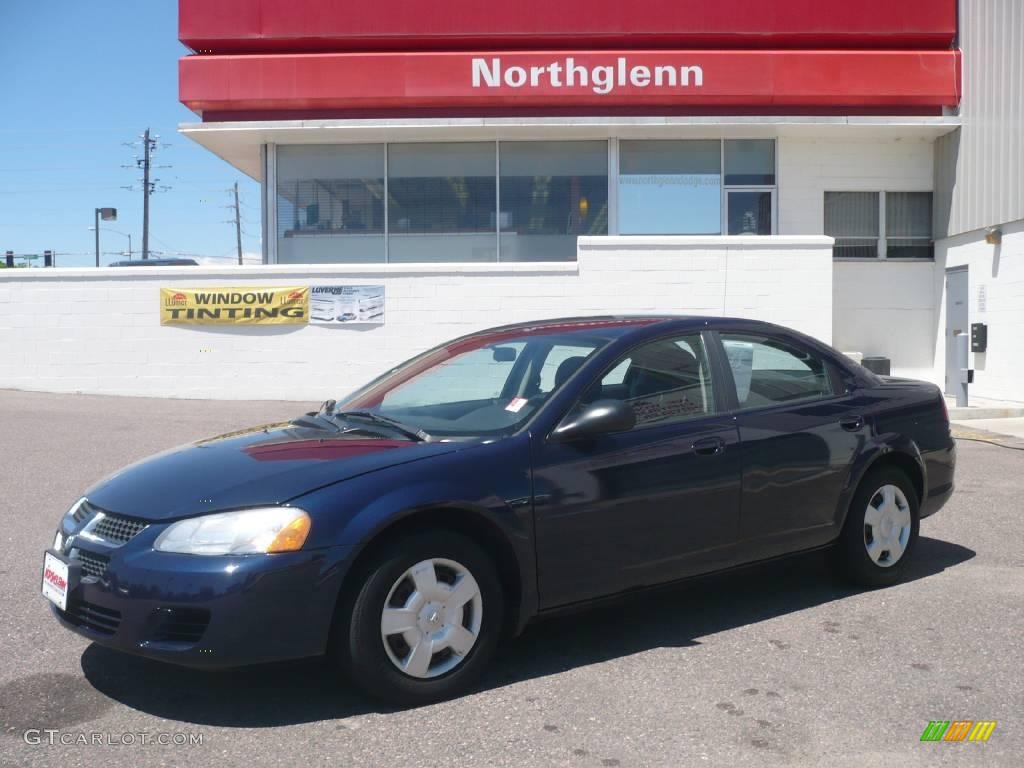 Midnight Blue Pearl Dodge Stratus