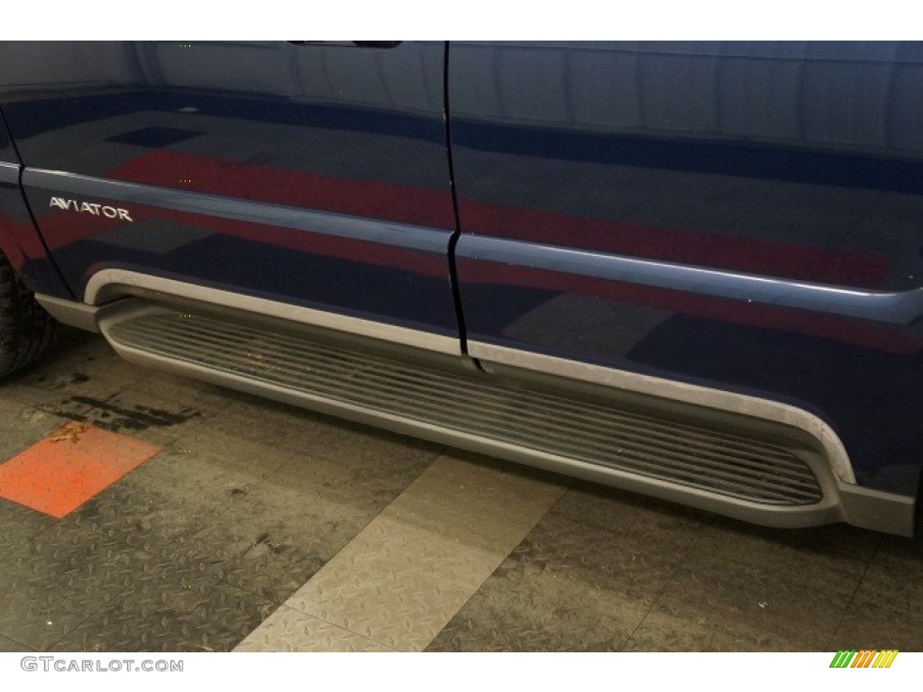 2005 Aviator Luxury AWD - Dark Blue Pearl Metallic / Dove Grey photo #58