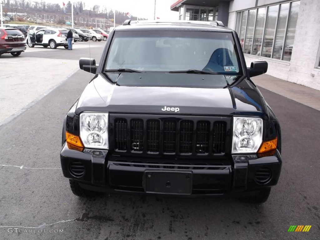 2006 Commander 4x4 - Black / Medium Slate Gray photo #5