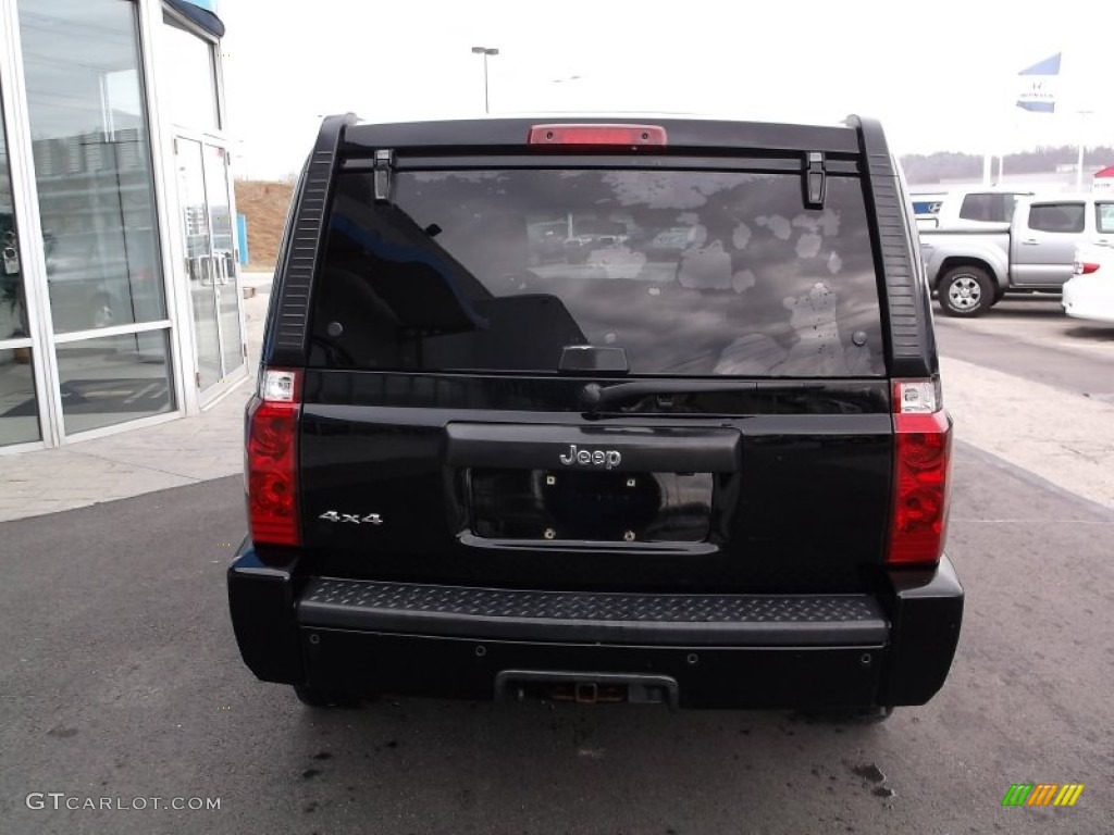 2006 Commander 4x4 - Black / Medium Slate Gray photo #8