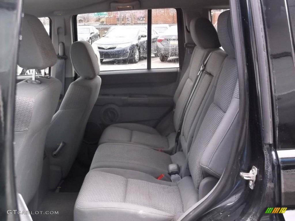 2006 Commander 4x4 - Black / Medium Slate Gray photo #16