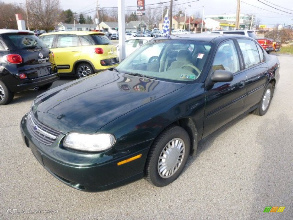 2002 Malibu Sedan - Forest Green Metallic / Neutral photo #6