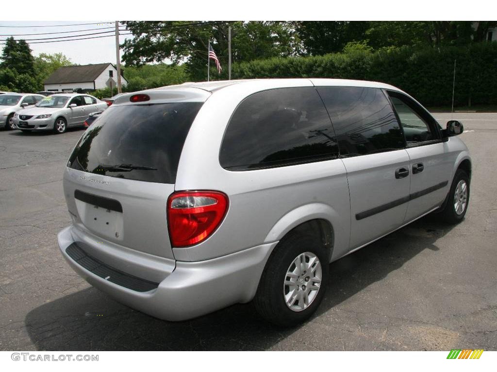 2006 Grand Caravan SE - Bright Silver Metallic / Medium Slate Gray photo #5