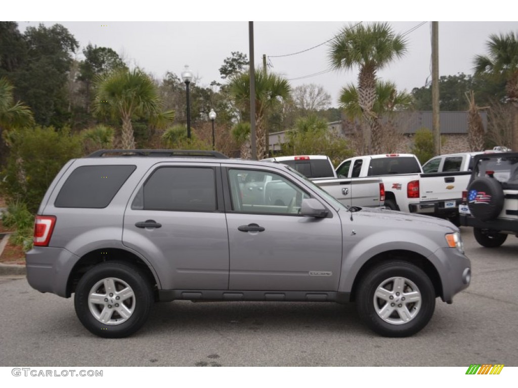 2008 Escape Hybrid - Tungsten Grey Metallic / Stone photo #2