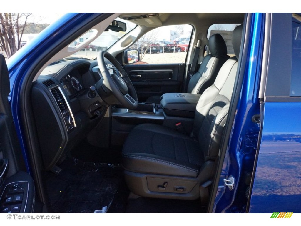 2015 1500 Sport Quad Cab - Blue Streak Pearl / Black photo #7