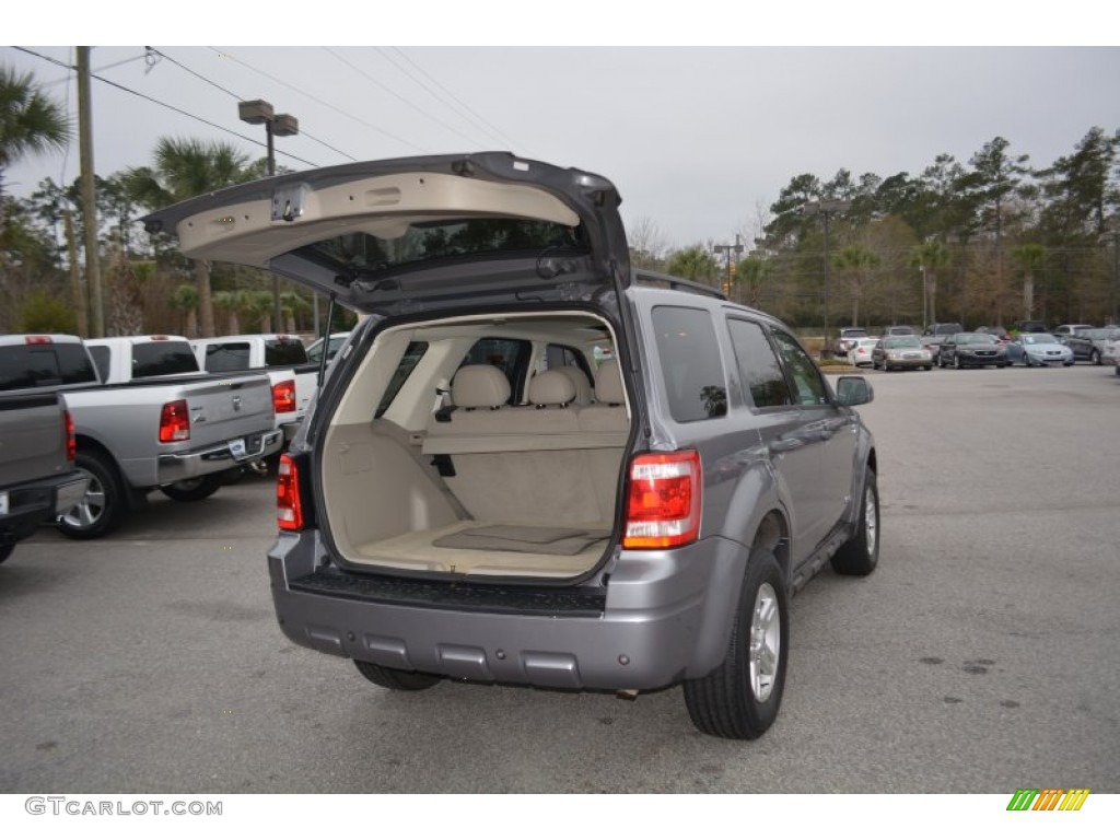 2008 Escape Hybrid - Tungsten Grey Metallic / Stone photo #21