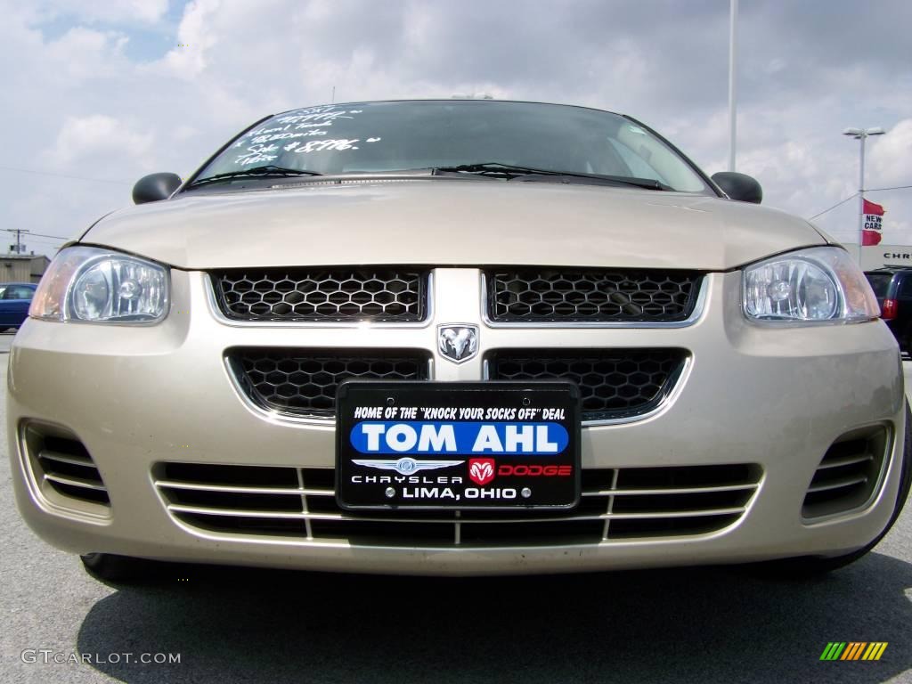 2006 Stratus SXT Sedan - Linen Gold Metallic / Dark Slate Grey photo #3