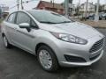 2015 Ingot Silver Metallic Ford Fiesta S Sedan  photo #9