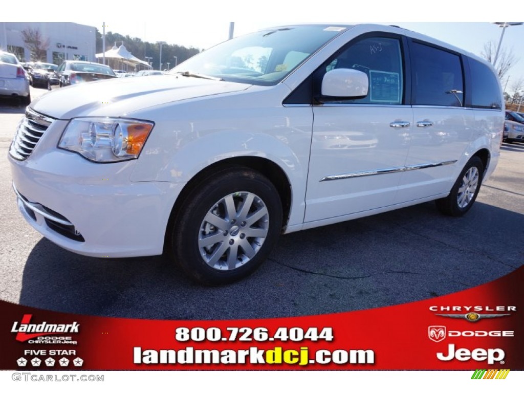 Bright White Chrysler Town & Country