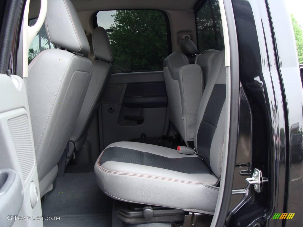 2007 Ram 1500 Sport Quad Cab 4x4 - Brilliant Black Crystal Pearl / Medium Slate Gray photo #8