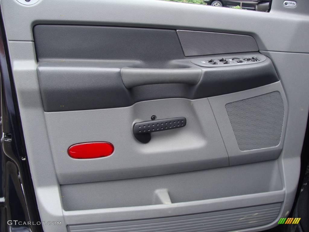 2007 Ram 1500 Sport Quad Cab 4x4 - Brilliant Black Crystal Pearl / Medium Slate Gray photo #9