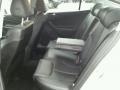 2007 Volkswagen Passat Black Interior Rear Seat Photo
