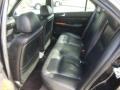 2002 Acura RL Ebony Interior Rear Seat Photo