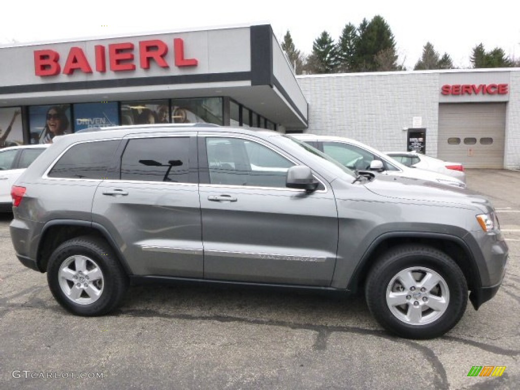 2012 Grand Cherokee Laredo 4x4 - Maximum Steel Metallic / Black photo #2