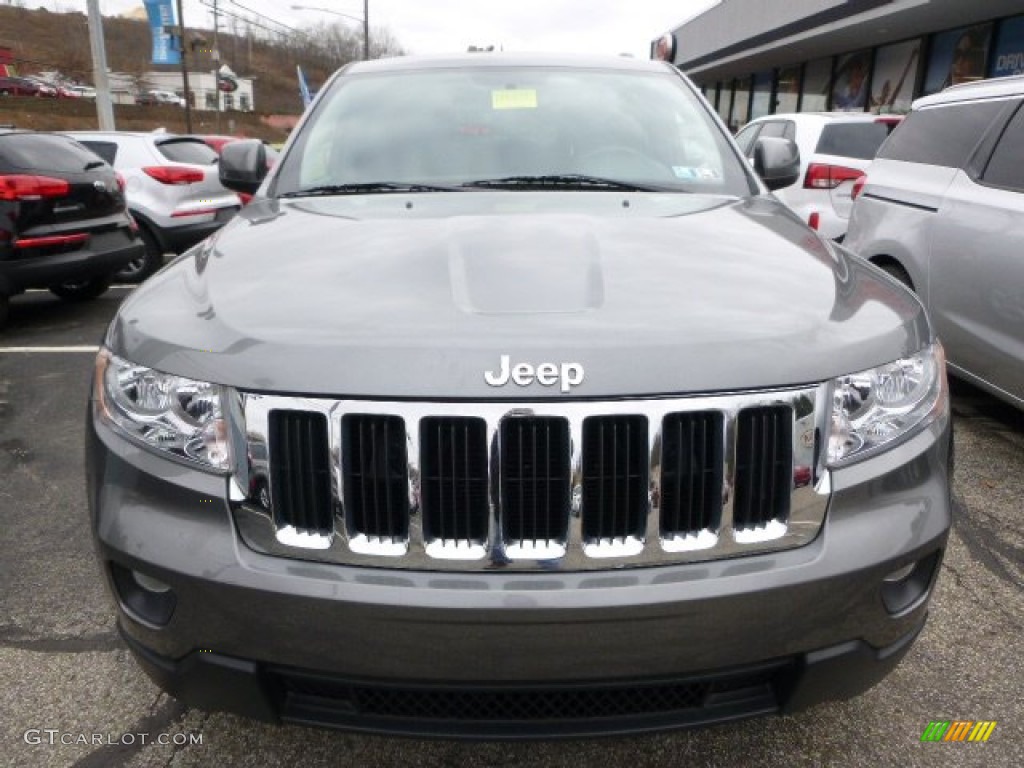 2012 Grand Cherokee Laredo 4x4 - Maximum Steel Metallic / Black photo #8