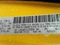  2015 Wrangler Unlimited Rubicon 4x4 Baja Yellow Color Code PYV