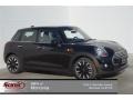 2015 Midnight Black Metallic Mini Cooper Hardtop 4 Door  photo #1