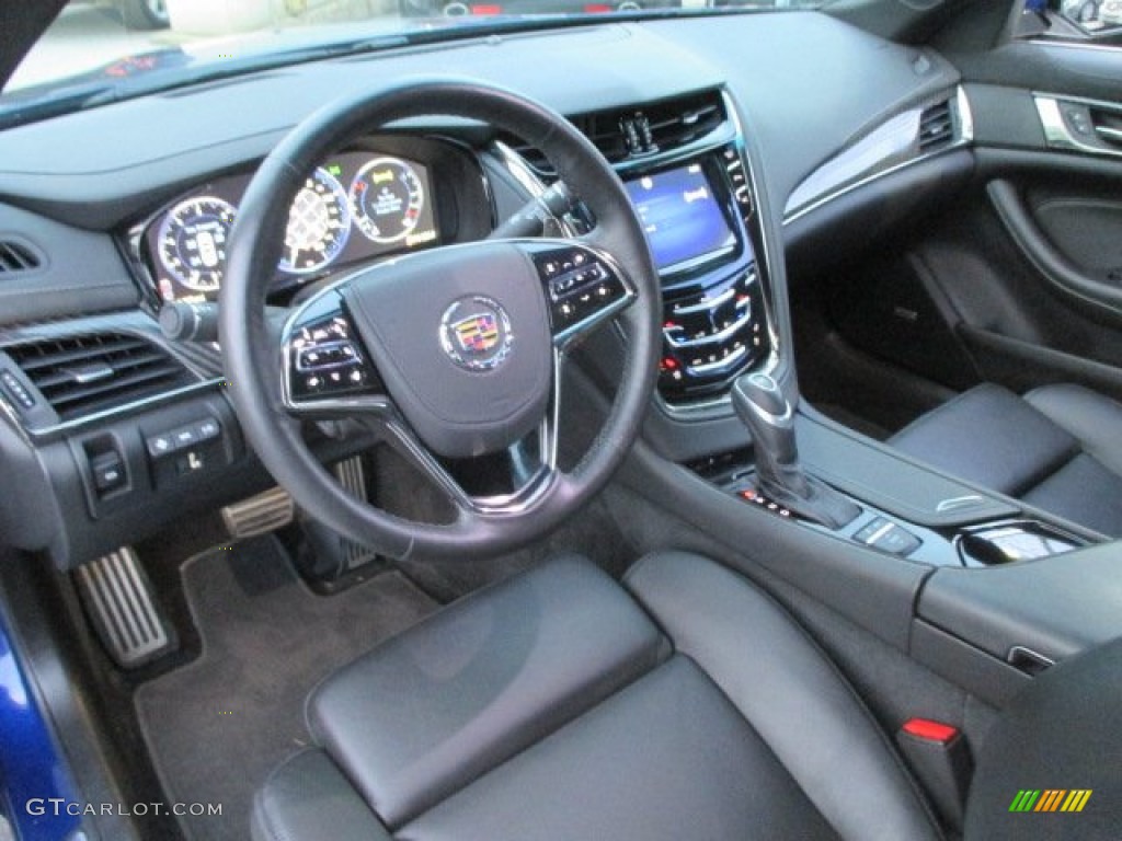 Jet Black/Jet Black Interior 2014 Cadillac CTS Premium Sedan AWD Photo #99795624