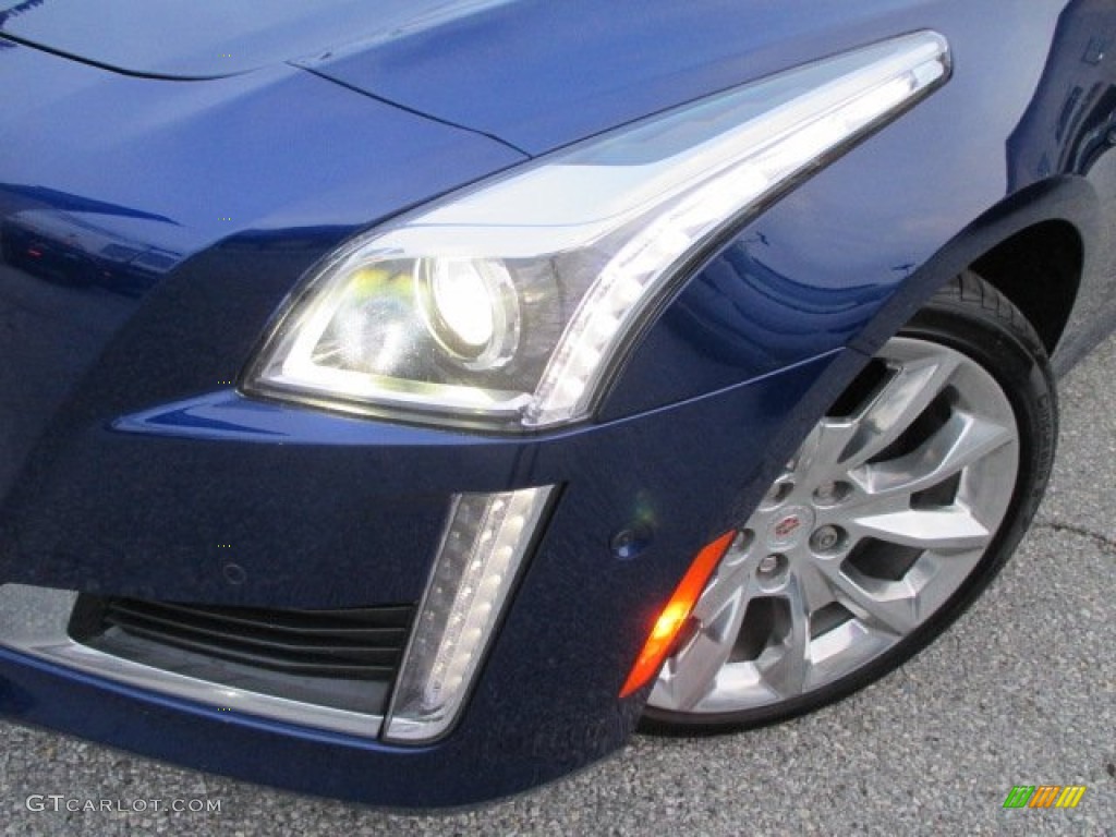 2014 CTS Premium Sedan AWD - Opulent Blue Metallic / Jet Black/Jet Black photo #25