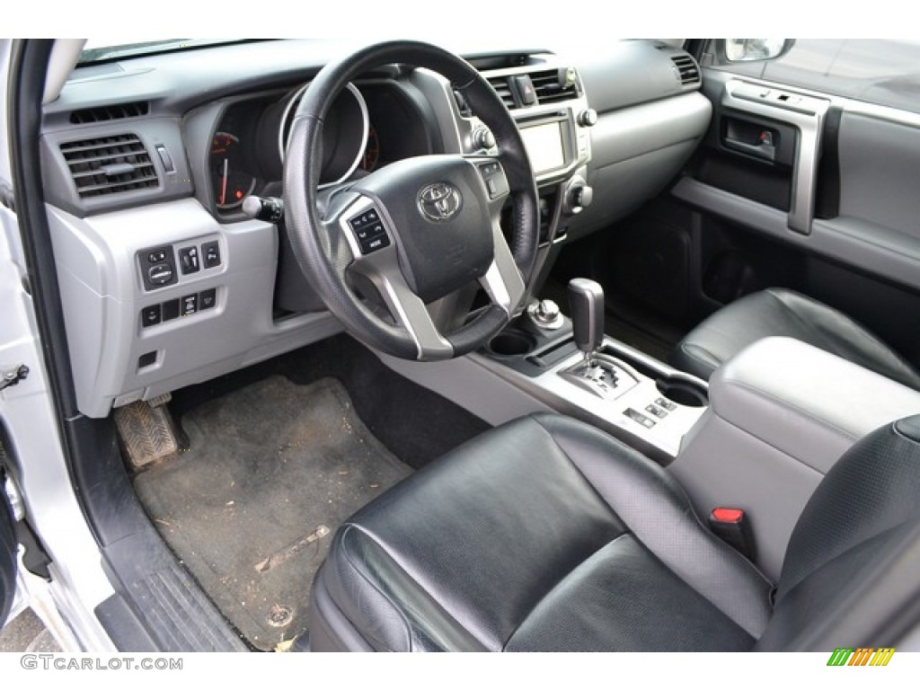 Black Leather Interior 2013 Toyota 4Runner SR5 4x4 Photo #99795875