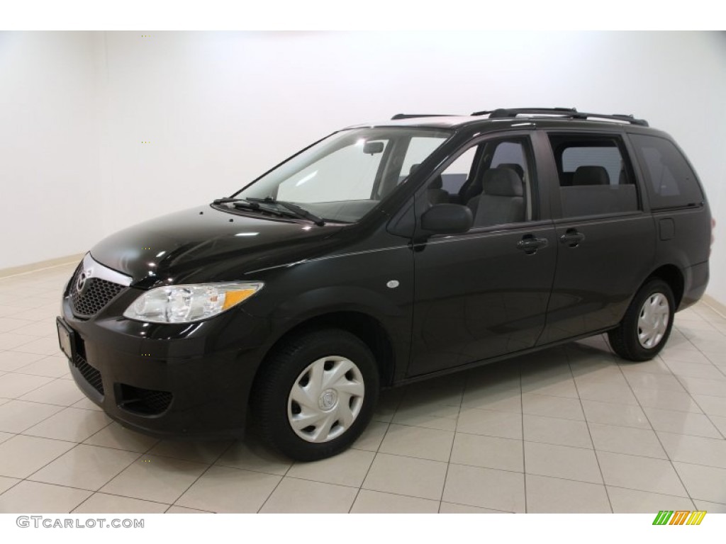Brilliant Black 2006 Mazda MPV ES Exterior Photo 99796682