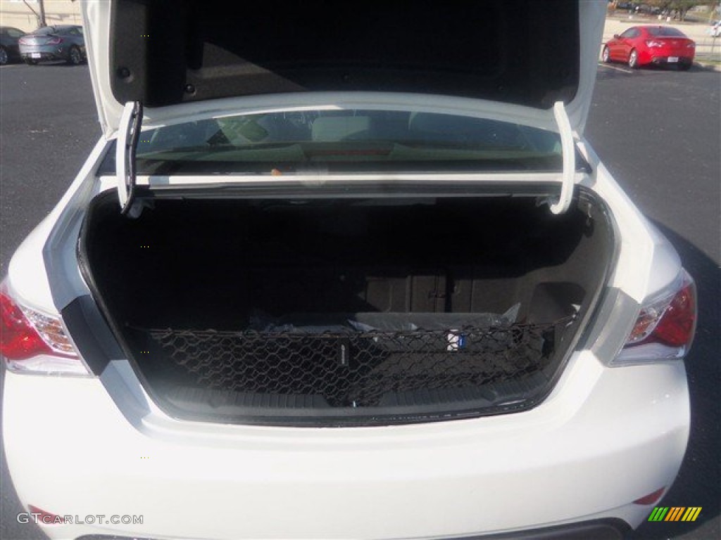 2014 Sonata Hybrid Limited - Pearl White / Gray photo #6