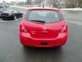 2012 Red Alert Nissan Versa 1.8 S Hatchback  photo #4