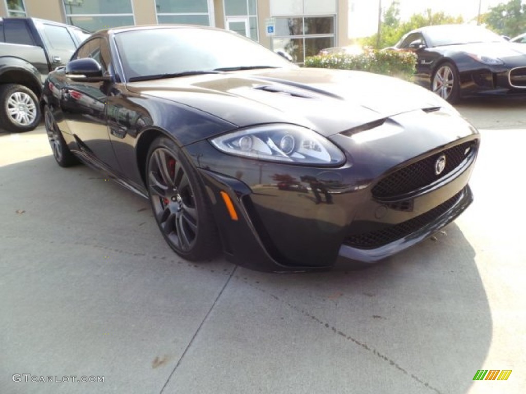 Ultimate Black Metallic Jaguar XK