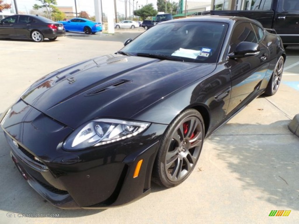 2013 XK XKR-S Coupe - Ultimate Black Metallic / Warm Charcoal photo #4