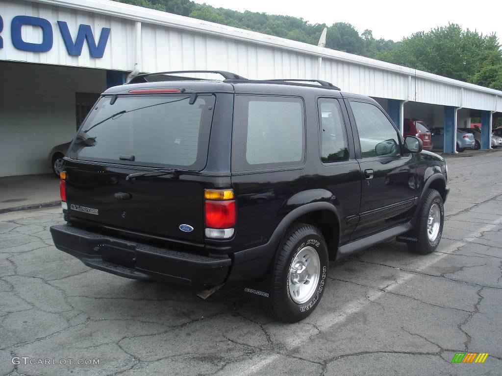 1996 Explorer Sport 4x4 - Black / Grey photo #2