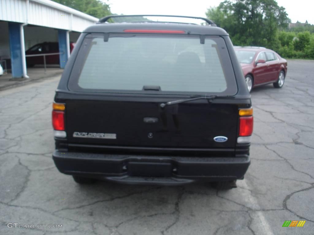 1996 Explorer Sport 4x4 - Black / Grey photo #3