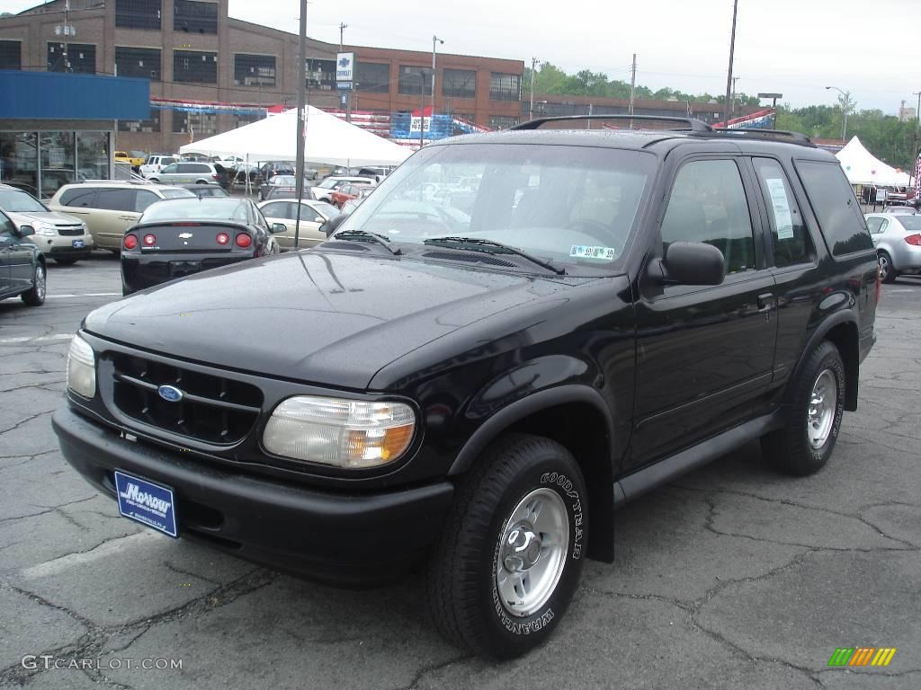 1996 Explorer Sport 4x4 - Black / Grey photo #16