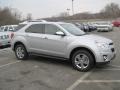 2015 Silver Ice Metallic Chevrolet Equinox LTZ AWD  photo #3