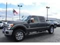 2015 Magnetic Ford F250 Super Duty Lariat Crew Cab 4x4  photo #3