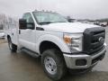 2015 Oxford White Ford F350 Super Duty XL Regular Cab 4x4 Utility  photo #3