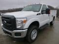 2015 Oxford White Ford F350 Super Duty XL Regular Cab 4x4 Utility  photo #5