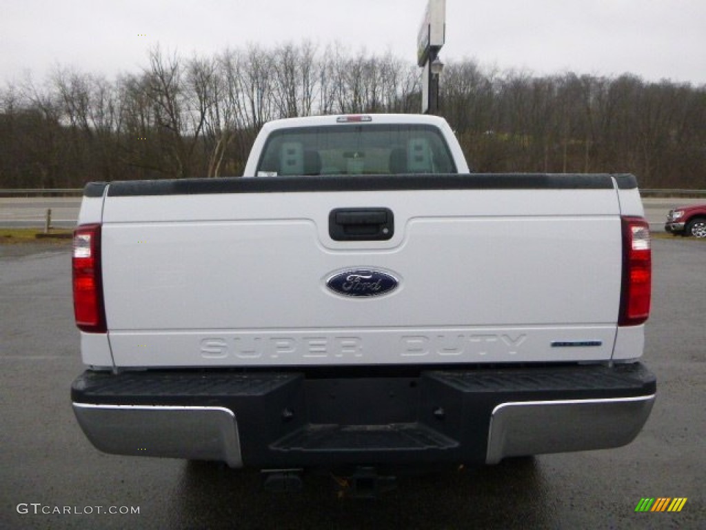 2015 F250 Super Duty XL Super Cab 4x4 - Oxford White / Steel photo #7