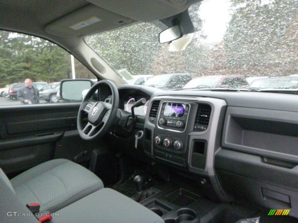 Black/Diesel Gray Interior 2015 Ram 2500 Tradesman Regular Cab 4x4 Photo #99803312