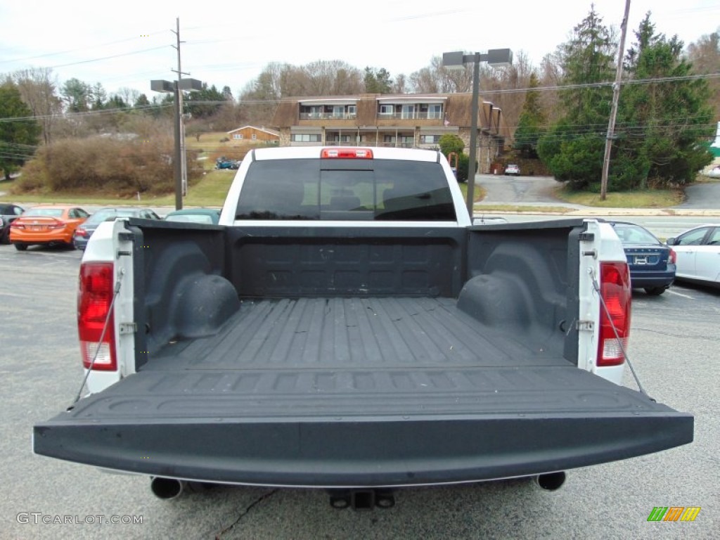 2012 Ram 1500 Big Horn Quad Cab 4x4 - Bright White / Dark Slate Gray/Medium Graystone photo #12