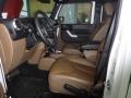 2014 Jeep Wrangler Unlimited Black/Dark Saddle Interior Interior Photo