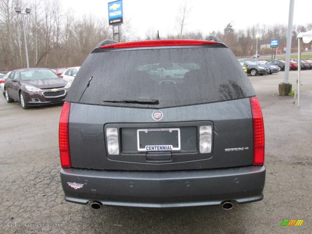 2009 SRX 4 V6 AWD - Thunder Gray ChromaFlair / Ebony/Light Gray photo #5