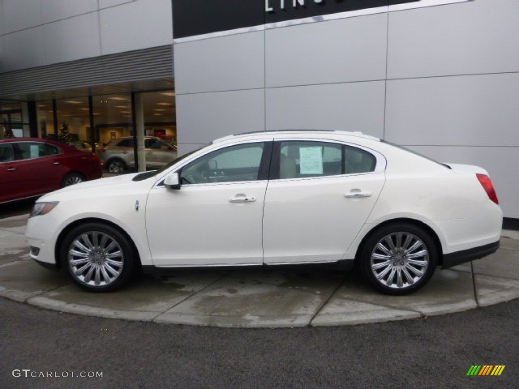 Crystal Champagne 2013 Lincoln MKS AWD Exterior Photo #99804482