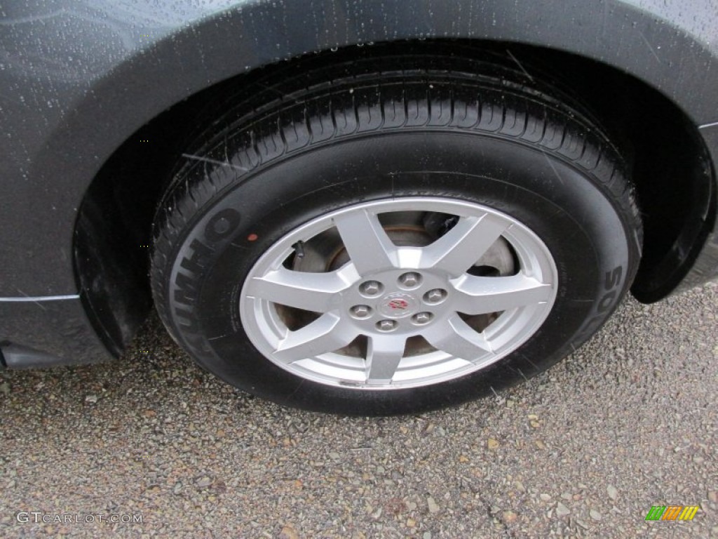 2009 SRX 4 V6 AWD - Thunder Gray ChromaFlair / Ebony/Light Gray photo #10